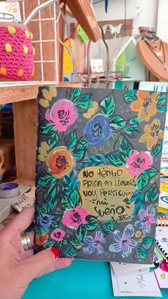 CUADERNO ARTESANAL A5. NEGRO - tienda online