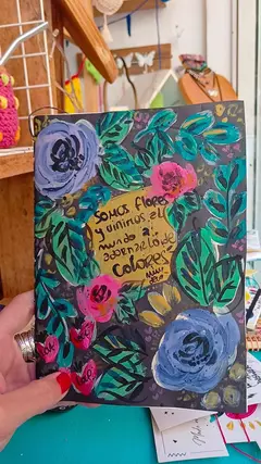 CUADERNO ARTESANAL A5. NEGRO - comprar online