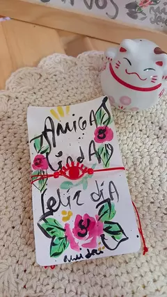 Imagen de Pulsera amistad dije acrílico