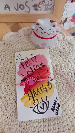 Imagen de Pulsera amistad dije acrílico
