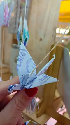 MOVIL DE PAPEL. GRULLAS. XMAS en internet
