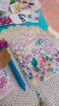 CUADERNO ARTESANAL A6 DIA DEL MAESTRO - tienda online