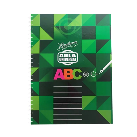 Cuaderno Aula Universal N.7/ABC c/Espiral Cuadriculado
