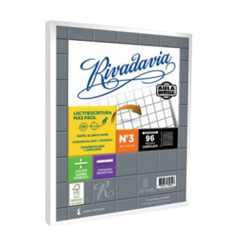 Repuesto Aula Universal N.3 Cuadriculado