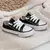 Zapatilla estilo Star Negra