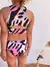 Bikini Cebra Neon en internet