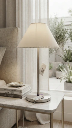 LAMPARA DE MESA PLATIL A05-0001