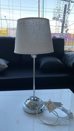 VELADOR RECTO LISO CROMADO - comprar online