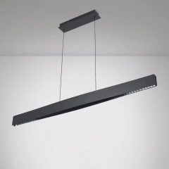 Colgante Led Flat-co-1500 Negro Dimerizable 50w - comprar online