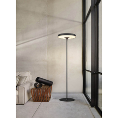 Lampara De Pie Bogota Negra Led Dimerizable Diseño - comprar online