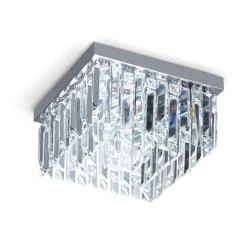 Lampara Velador Sirius Mesa Cristal Con Led G627 02t - comprar online
