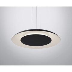 Colgante Led Fun Negro 40cm Dimerizable 30w