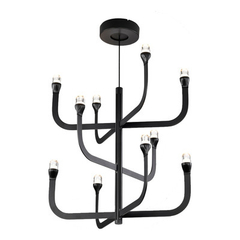 Colgante Araña Brazos Planos Jey-10 Negra Diseño Gmg - comprar online