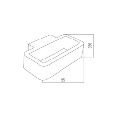 Aplique Exterior Aluminio Aloumi Led 6w Negro en internet