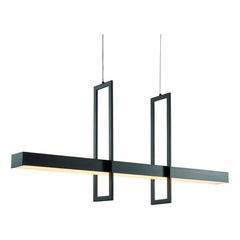 Colgante Led Misuri Negro 40w Moderno Altura Regulable Dab - comprar online