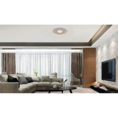 Plafon Led Rotor Redondo Deco Diseño Moderno - comprar online