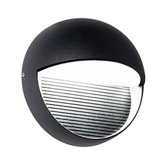 Aplique Exterior Aluminio Kato Led 3w Negro - comprar online