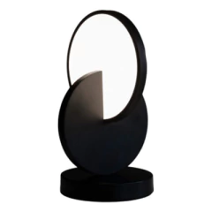 Lampara De Mesa Velador Pacman Led 8w Negro en internet