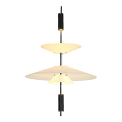 Colgante Led Elowen Moderno 68cm Deco Blanco Y Negro Cie - comprar online