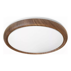 Plafon Bore Led Madera Oscura Control Remoto Dimerizable - comprar online