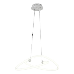 Colgante Led Blanco Diseño Mdp98 Dinamico - Su Luz Deco