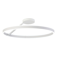 Plafon Aro Led Moderno 50cm Blanco L7477b Diseño Mks - comprar online