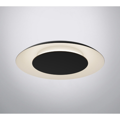 Plafon Led Fun Negro 60cm Dimerizable 40w Gmg - Su Luz Deco