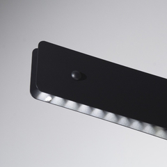Colgante Led Flat-co-1200 Negro Dimerizable 40w - Su Luz Deco