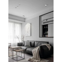 Spot Regulable Movil Diseño Profesional Embu12 Negro - comprar online