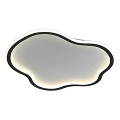 Plafón Led Nube Granizate Negro 48w Techo Dx - comprar online