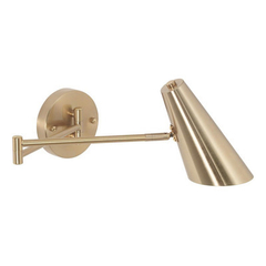 Aplique Doble Brazo Dorado Apto Led Pared Deco Diseño - comprar online