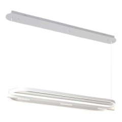 Colgante Led Ramla S Ovoide Blanco 56w Aluminio Moderno en internet