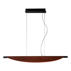 Colgante Led Mekele M Simil Madera 105cm Diseño 15w Dab - comprar online