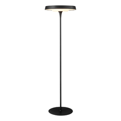 Lampara De Pie Bogota Negra Led Dimerizable Diseño - Su Luz Deco