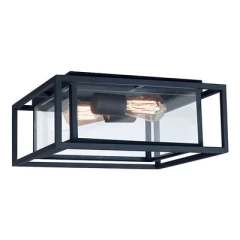 Aplique Plafon 2 Luces Techo Vintage Apto Led E27 Moderno Fz - comprar online