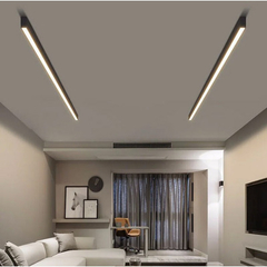 Perfil Led Dyna Negro 120cm Dinámico Lineal 25w - comprar online