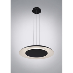 Colgante Led Fun Negro 40cm Dimerizable 30w - Su Luz Deco