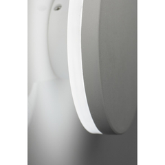 Imagen de Aplique De Pared Skote Big Blanco 24w Moderno Exterior