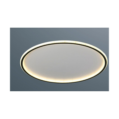 Plafon Led Borde Negro Redondo L9175 50cm en internet
