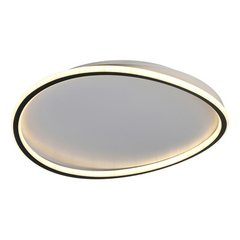 Plafon Led Borde Negro Ondas L9360 40cm en internet