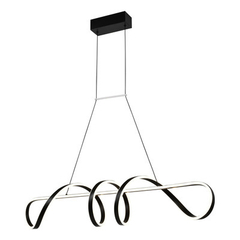 Colgante Led Trevor Negro 83w Deco Moderno Luz Desing - comprar online