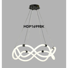 Colgante Led Negro Diseño Mdp99 Dinamico en internet