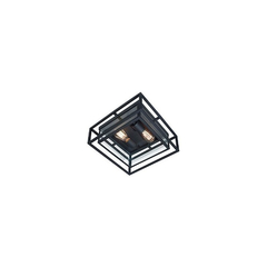 Aplique Plafon 2 Luces Techo Vintage Apto Led E27 Moderno Fz en internet