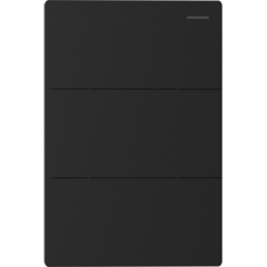 Llave De Luz Tecla Milan Negro 3 Canal 2 Vias Ac 250v - comprar online