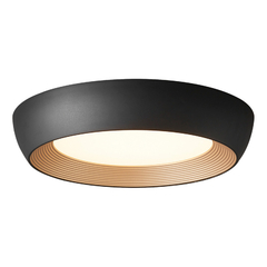 Plafon Led Boquero L Negro 32w 60cm Diseño Moderno - comprar online