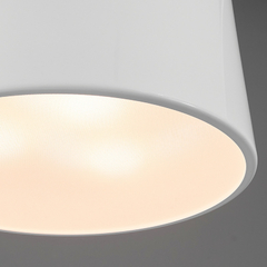 Lampara De Pie Curva Moderna Tepic Blanca Apto Led Diseño - Su Luz Deco