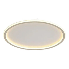 Plafón Aplique Led Redondo Niza Blanco 40cm Deco Moderno Dx - comprar online