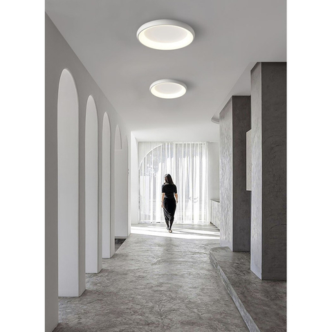 Plafon Led Gaza M Negro 30w 50cm - comprar online