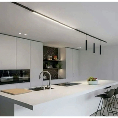 Parrilla Spot Móvi Para Riel Magnético 6w 3000k 120mm - Su Luz Deco