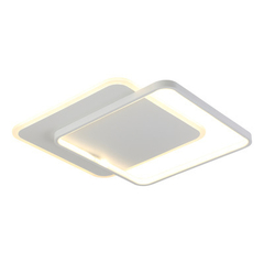 Plafon Led Moderno Blanco Diseño Cuadrado L8872 50cm Mks - comprar online